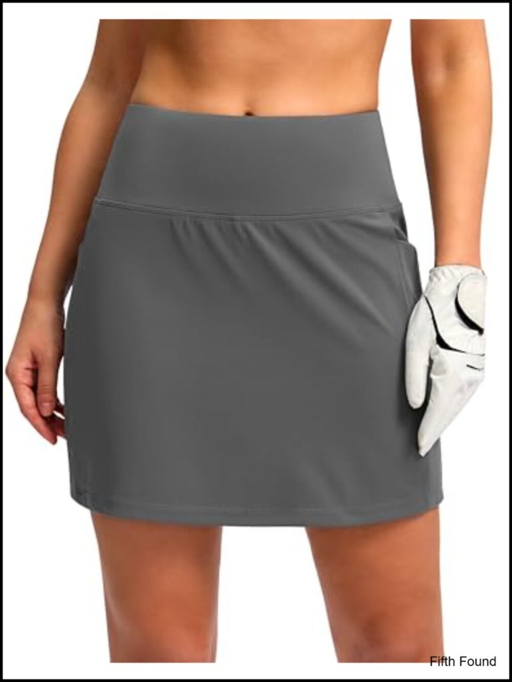 Women's Golf Skort High Waisted Stretchy Tennis Skirt with Pockets